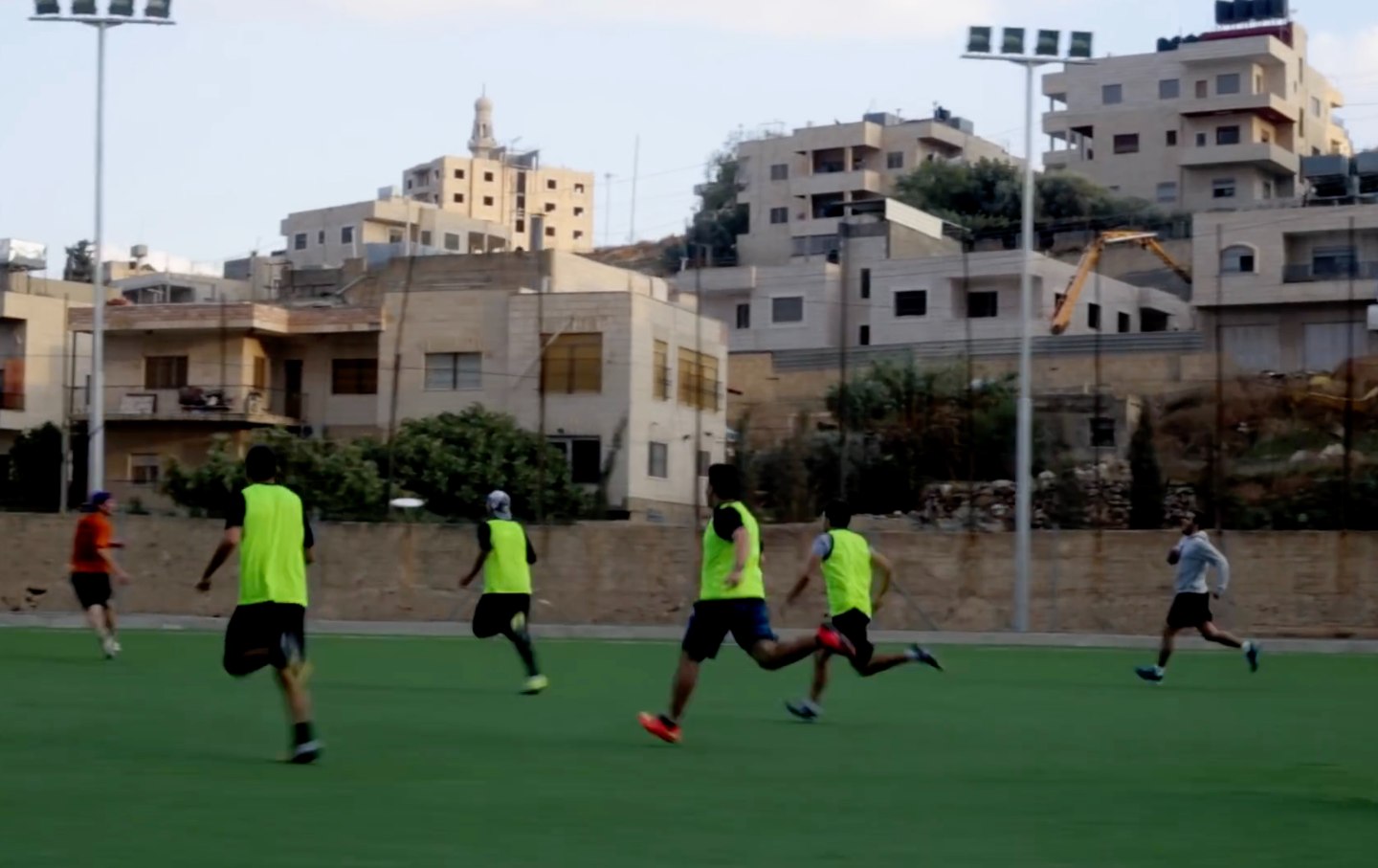 A screenshot from a 2015 Ultimate Palestine promotional video.